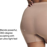 SPANX SPANXsculpt Power Series Boyshort - For All Hemline Lengths - Lightweight Core Control Shapewear - Dig-Free Waistband