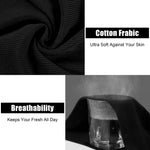 Asbestt Cotton Underwear for Women High Waisted Breathable Girls Panties Soft Women Briefs Comfy Full Coverage Stretchy Hipster Underwear for Ladies 5 Pack XL-2XL