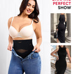 Nebility Tummy Control Shapewear Shorts High Waisted Body Shaper Butt Lifting Panties Thigh Slimmer Girdle Black