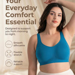 SHAPERMINT Wireless Bras for Women No Underwire – Small to Plus Size Bralettes with Support and Natural Lift