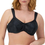 Bali Women's Minimizer Bra, Satin Tracings Underwire Bra, Bustline Slimmer, Full Coverage Bra