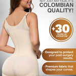 Sonryse Stage 2 faja Tummy Tuck Compression Garment | Faja Body Shaper Shapewear for Women | Fajas Colombianas Moldeadoras Beige M