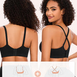 HBselect Wireless Bras for Women No Underwire, Women Comfortable Bras Seamless Padded Bras Everyday Sports Tshirt Bra