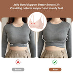 OEAK Womens Wireless Bras Comfortable Push Up Bra No Underwire Bra Full Support Lift Bralette Everyday Seamless Tshirt Bras Nude M