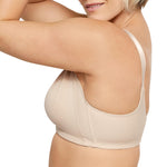 Bali Women's Woman's Double Support Cotton Wire-Free Bra, Soft Taupe,38D
