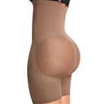 Lover-Beauty Women's Tummy Control Shapewear Bodysuit Seamless Butt Lifting Shorts Strapless Faja Body Shaper, Brown, 3XL/4XL