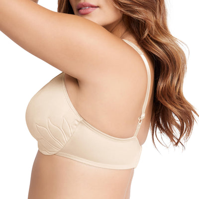 Bali Designs Women's Live It up Seamless Underwire Bra, Soft Taupe, 36DDD