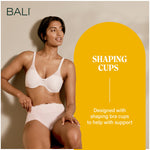 Bali womens Passion for Comfort Underwire Df3385 minimizer bras, Soft Taupe, 38D US