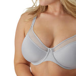 Bali Women's One Smooth U Ultra Light Convertible Bra DF3439, Crystal Grey, 36C