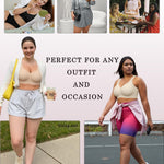 OEAK Womens Wireless Jelly Bra Plus Size Supportive Seamless Bras Full Coverage Push Up Comfortable No Underwire Tshirt Bras Creamy Beige L