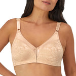 Bali Women's Double Support Spa Closure Wire-Free Bra, Soft Taupe, 40C