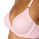 Maidenform Women's T-Shirt Bra, One Fab Fit Racerback Underwire Bra, Lightly Lined, Front Closure