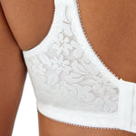 Bali Women's Double Support Spa Closure Wire-Free Bra, White, 38C