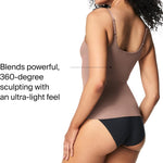 SPANXsculpt Power Series Cami - Camisole Shapewear for Women - Adjustable Straps - V Neck - Soft, Seamless Cami