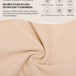 SHAPELLX Shapewear for Women Tummy Control High Waisted Shorts Seamless Compression Body Shaper Underwear Beige Fajas S