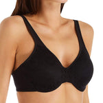 Bali womens Passion for Comfort Underwire Minimizer Bra, Black Lace, 40DDD US