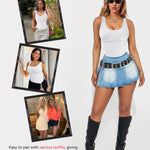 Nebility Bodysuit Shapewear for Women Tummy Control Body Shaper Faja Waist Trainer Seamless Body Suit Going Out Tops