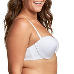 Maidenform Women's Full Coverage Strapless Bra with Cushionwire, 5-Way Convertible Underwire Bra