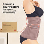 3 in 1 Postpartum Belly Support Recovery Wrap – Postpartum Belly Band, After Birth Brace, Slimming Girdles, Body Shaper Waist Shapewear,Post Surgery Pregnancy Belly Support Band(Dusty Plum, M/L)