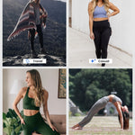 Syrinx 3 Packs Leggings with Pockets for Women, Soft High Waisted Tummy Control Workout Yoga Pants