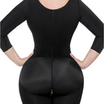 Sonryse 085ZF Post Surgery Postpartum Tummy Control Butt Lifter Shapewer for Women Fajas Colombianas Reductoras y Moldeadoras Postparto Cocoa X-Small