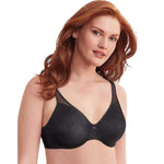 Bali womens Passion for Comfort Underwire Minimizer Bra, Black Lace, 40DDD US