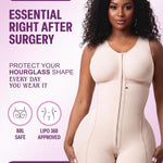 Snatched Body - Women's Stage 1 Faja Colombianas with Bra Shapewear BBL Post Surgery Compression Garment Butt Lifting