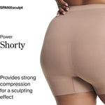 SPANX SPANXsculpt Power Series Boyshort - For All Hemline Lengths - Lightweight Core Control Shapewear - Dig-Free Waistband