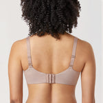 DELIMIRA Minimizer Bras for Women Full Coverage Plus Size Underwire Unlined Supportive Seamless Bra Cameo Heather 38DD