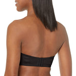 Bali Womens One Smooth U Strapless Bra, Ultimate Stay in Place, 7-Way Multiway Underwire Full Coverage Bra, Black, 36C US
