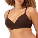 Maidenform Women's Wireless T-Shirt Bra, Everyday Luxe T-Shirt Bra, Wireless Convertible Bra