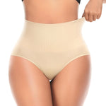 Werena Shapewear for Women Tummy Control Body Shaper High Waitsed Shape wear Panties Shaping Girdle(#A2 Mid Waist Beige(seamless),Large)