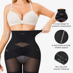Nebility Shapewear Tummy Control Body Shaper High Waisted Butt Lifting Panties Shapewear Shorts Thigh Slimmer Black