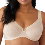Wacoal Women's Stark Beauty Unlined Full Coverage Underwire Bra, 855225, Sand, 38DD