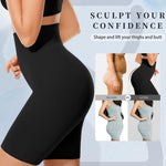 sellto Shapewear Tummy Control High Waisted Body Shaper Shorts Women Smooth Girdles Under Dresses Shorts Thigh Slimmer