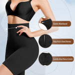 sellto Shapewear Tummy Control High Waisted Body Shaper Shorts Women Smooth Girdles Under Dresses Shorts Thigh Slimmer