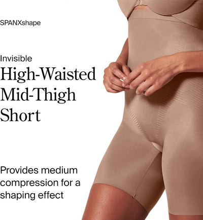 SPANX SPANXshape Invisible High-Waisted Mid-Thigh Shorts