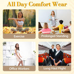 Myshear Medical Compression Tights Women, 20-30 mmHg Graduated Compression Pantyhose Men, Footless Compression Stockings, High Waist Compression Leggings, Support Hose for Varicose Veins, Edema, Dvt