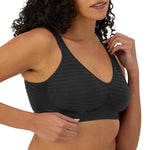 Bali Women's Wireless Bra, Comfort Revolution Seamless T-Shirt Bra, ComfortFlex Fit, Moisture-Wicking