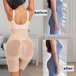 PRETTYWELL High Waisted Shapewear Shorts for Women,Light Tummy Control Seamless Body Shaper Shorts No Show for Under Dress Nude