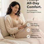 SHAPERMINT Compression Bras - Wirefree Bras from Small to Plus Sizes