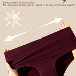 UNDER THE SEA Cotton Underwear Women High Waisted Full Coverage Soft Ladies Briefs Pajamas Outfits Gift Sale Deals Breathable