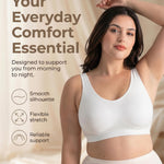 SHAPERMINT Bras for Women - Bras for Women no Underwire, Bralettes for Women Plus Size, Wireless Push up Bra