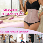 GainKee Waist Trainer for Women Tummy Control Workout Waist Cincher Corset Shapewear Body Shaper