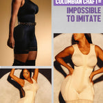 Snatched Body Stage 2 Faja with Bra | BBL Body Faja Post-Op & Everyday Shapewear | Fajas Colombianas Moldeadoras Post Surgery Beige XS