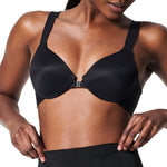 SPANXsmooth Bra-Llelujah Lightly Lined Full Coverage - T-Shirt Bra - Front Closure - Smart Stretch Straps - Very Black - 36C