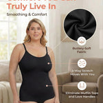 SHAPERMINT Womens Tops - Scoop Neck Cami Body Shaper for Women, Shapewear Tummy Control, Camisole Tank Tops for Women