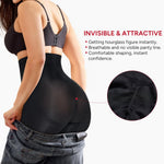 Nebility Shapewear Tummy Control Shorts for Women Butt Lifting Underwear High Waisted Body Shaper Thigh Slimming Panties Black