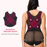 Gotoly Women Waist Trainer Bodysuit Full Body Shaper Vest Tummy Control Slim Corset Shapewear Tank Tops (Black, Medium)