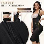 M MYODRESS Fajas Colombianas Moldeadoras Full Body Shaper Long Torso Waist Trainer Colombian Shaping Girdles Tummy Control Shapewear Post Surgery Compression Garment Black XL
